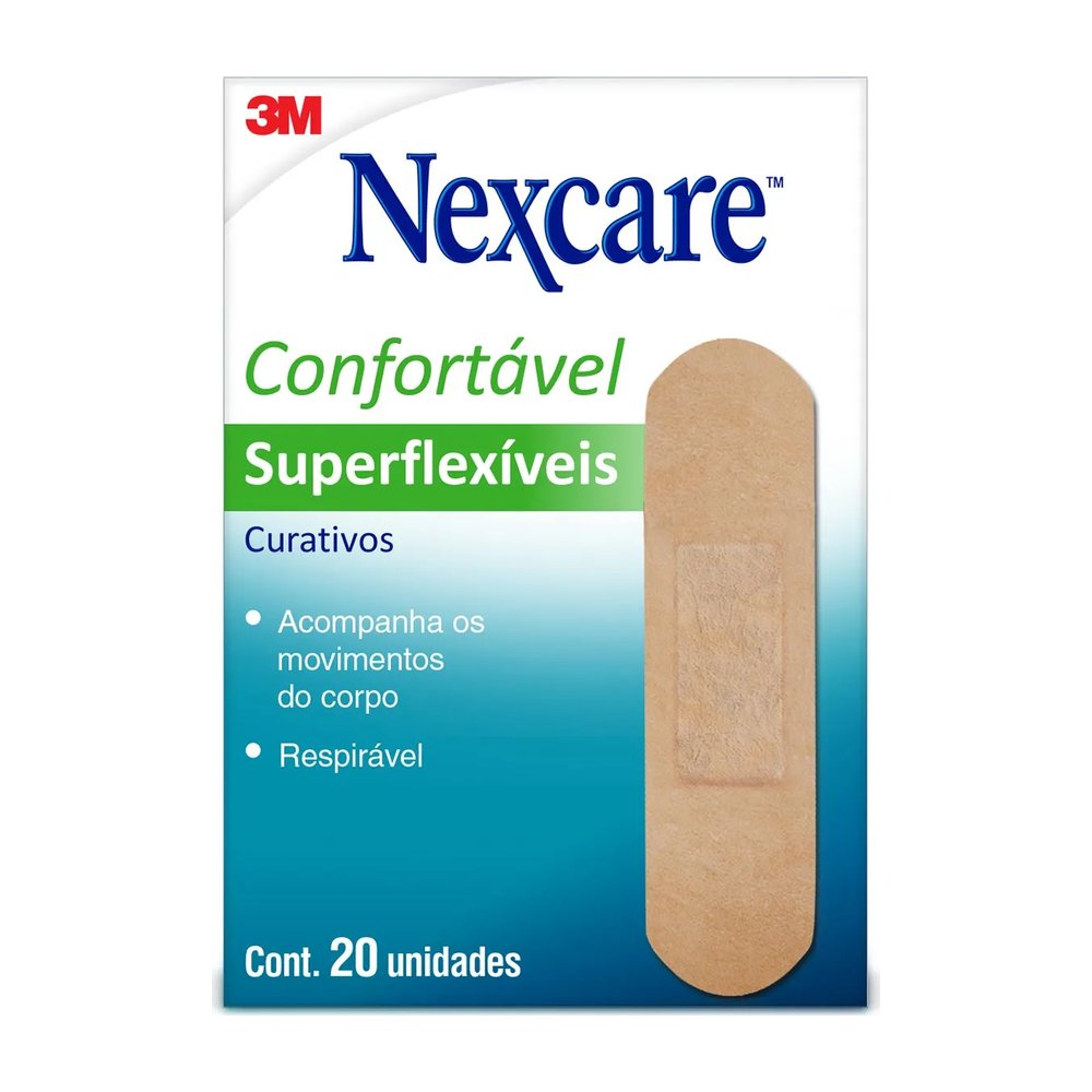 Curativos 3m Nexcare Superflexíveis Com 20 Unidades — | Farmácia Resyla
