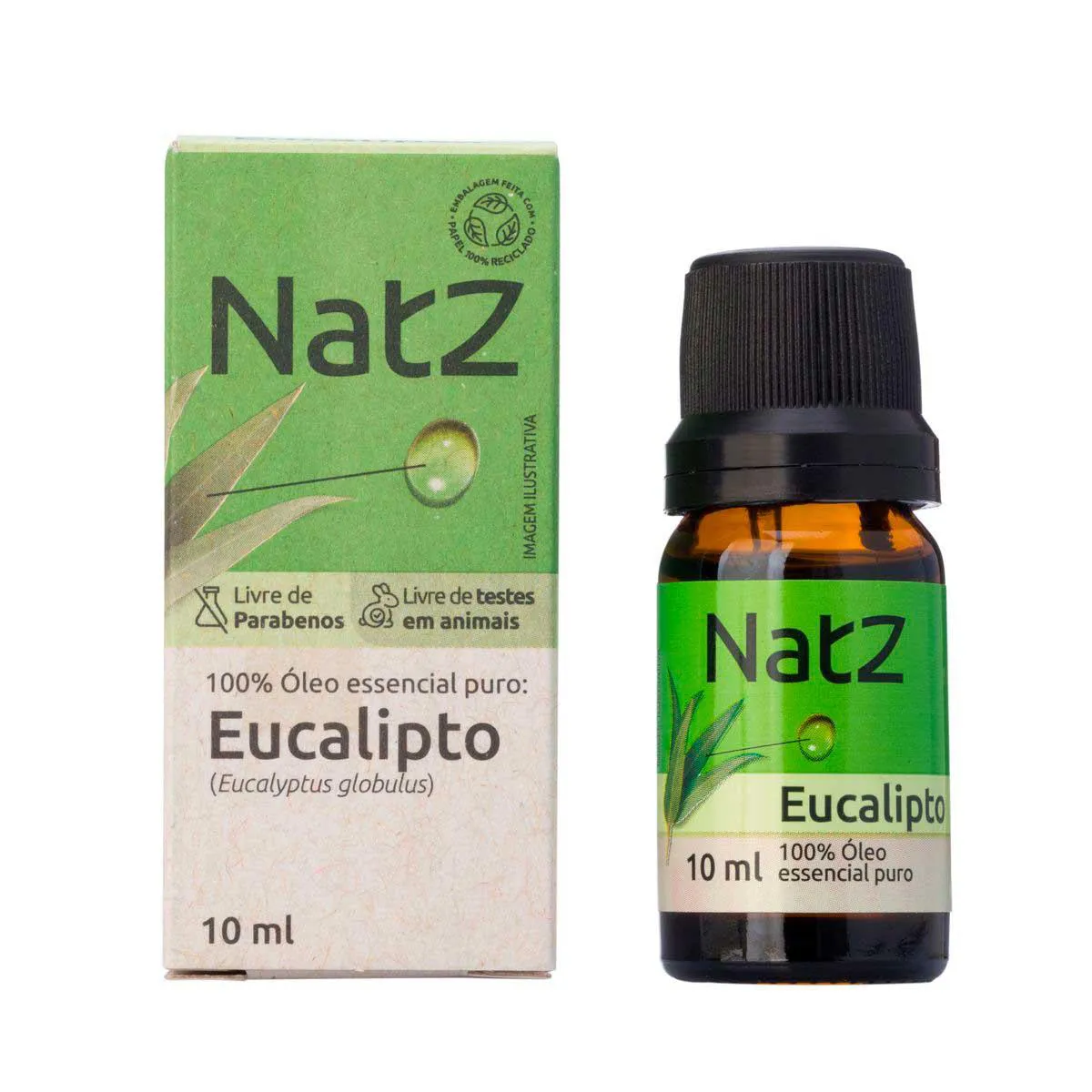 Óleo Essencial de Eucalipto Natz 10ml — Natz | Farmácia Resyla