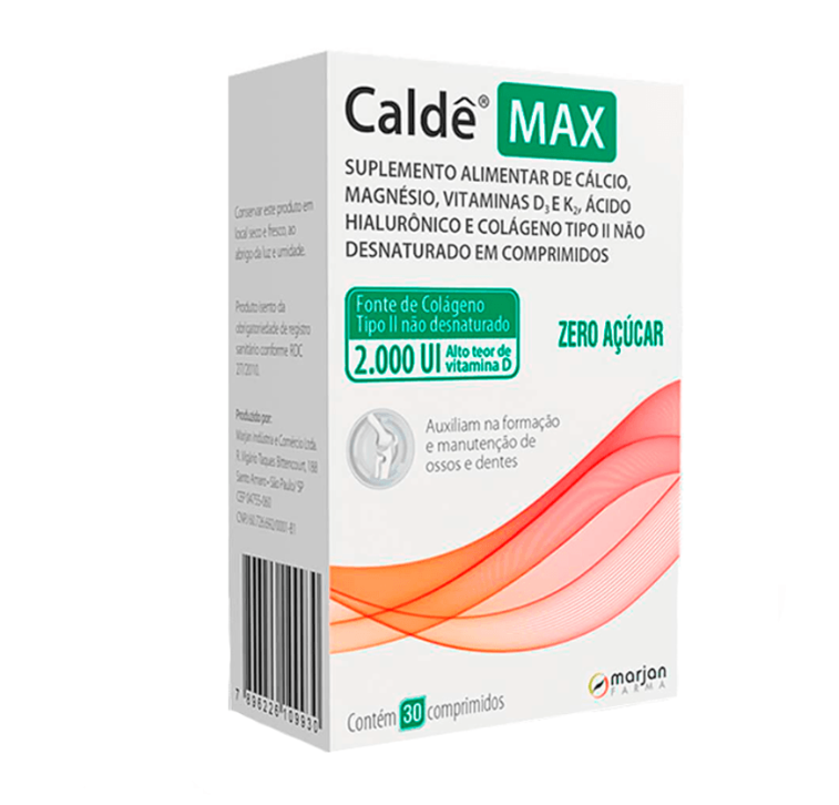 Suplemento Alimentar Caldê Max 30 comprimidos — | Farmácia Resyla