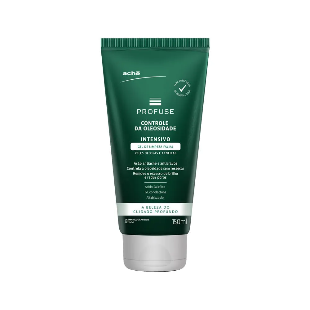 Gel Para Limpeza Facial Profuse Controle De Oleosidade 150ml Ache — Aché | Farmácia Resyla