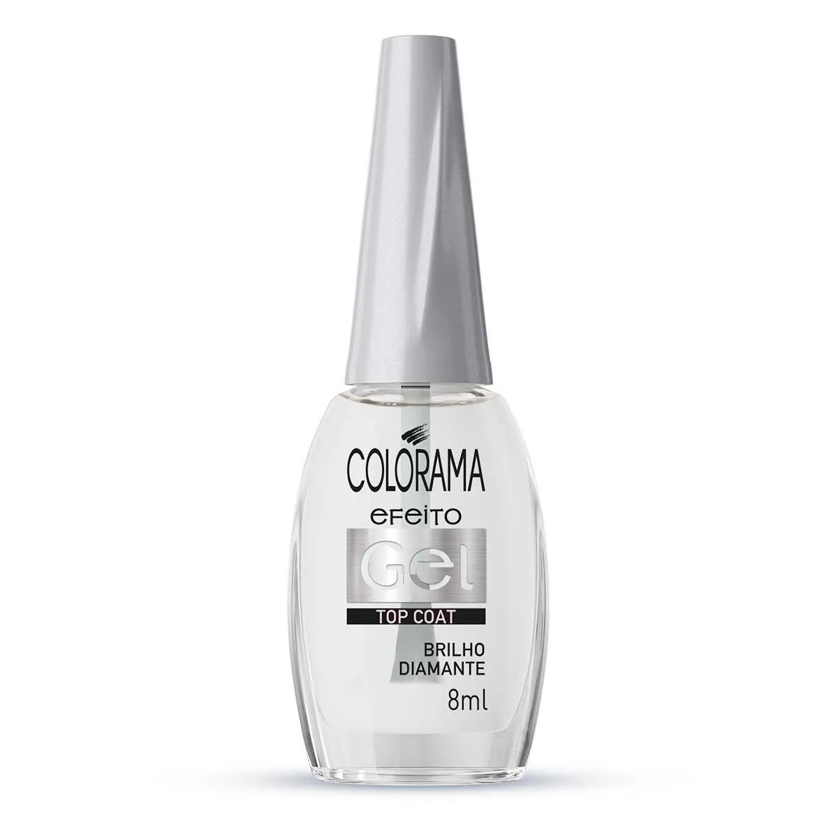 Esmalte Top Coat Colorama Salva Unhas Efeito Gel Brilho Diamante 8ml — Colorama | Farmácia Resyla
