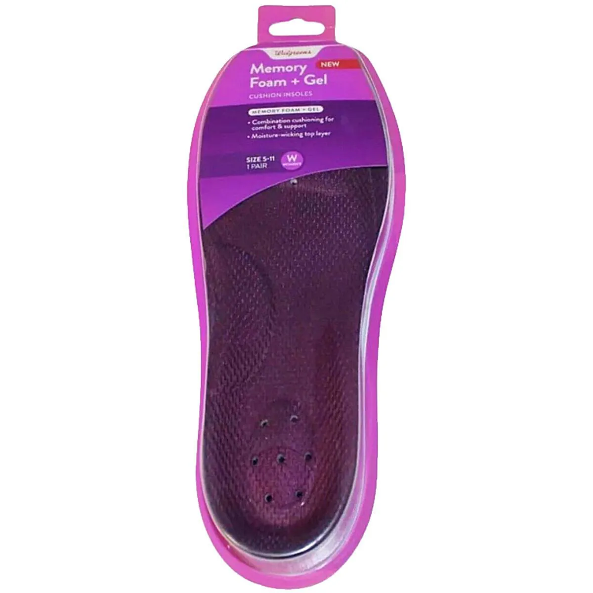 Palmilha Memory Foam Plus + Gel Chantal 34-38 - Par — | Farmácia Resyla