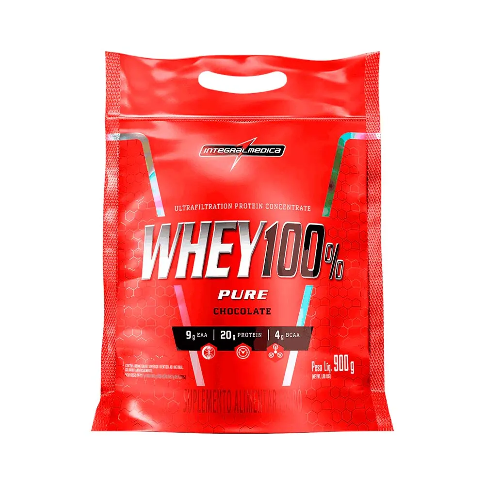 Whey 100% Integralmedica Sabor Chocolate 900gr — Integralmedica | Farmácia Resyla