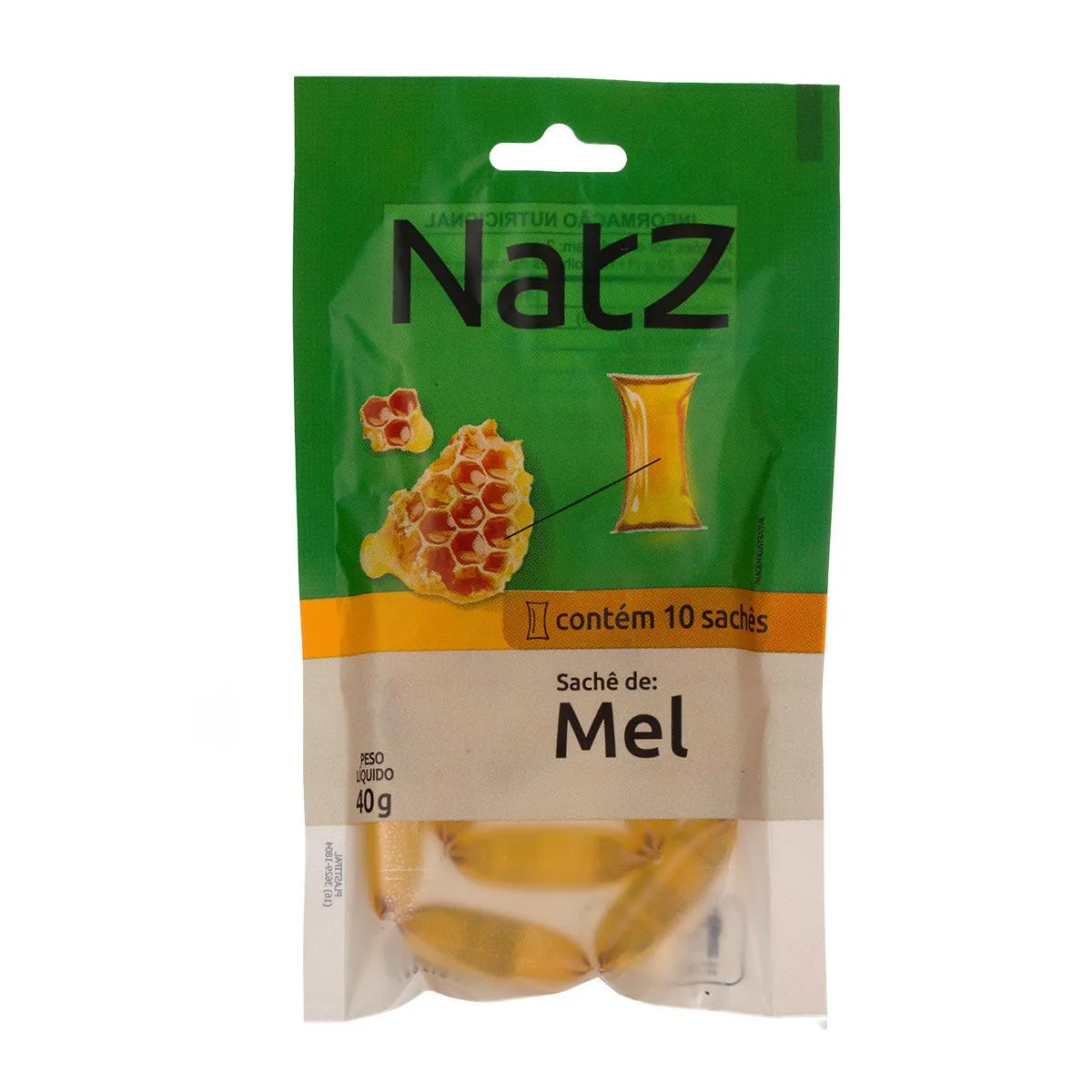 Mel Natz 4g 10 Sachês — Natz | Farmácia Resyla