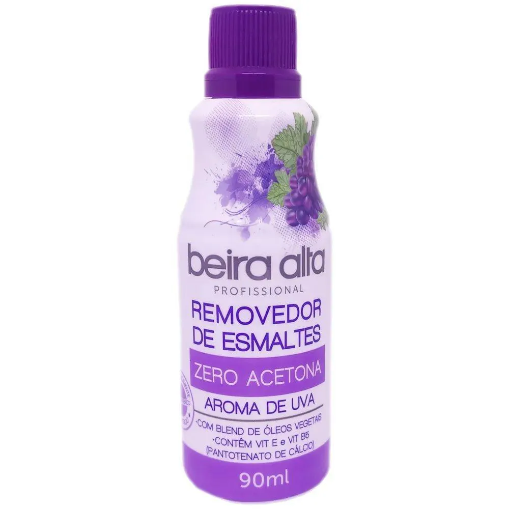 Removedor de Esmaltes Zero Acetona Beira Alta 90ml — | Farmácia Resyla