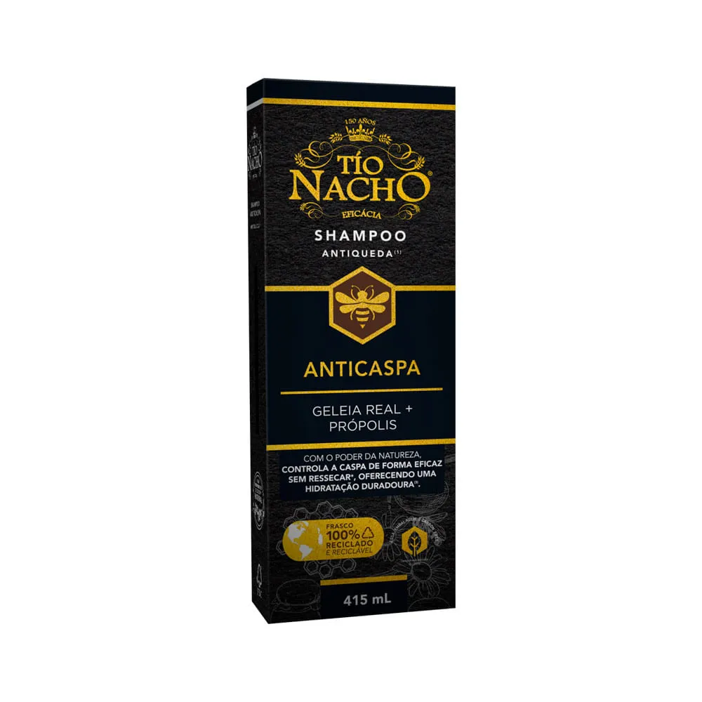 Shampoo Antiqueda Tio Nacho Anticaspa 415ml — | Farmácia Resyla
