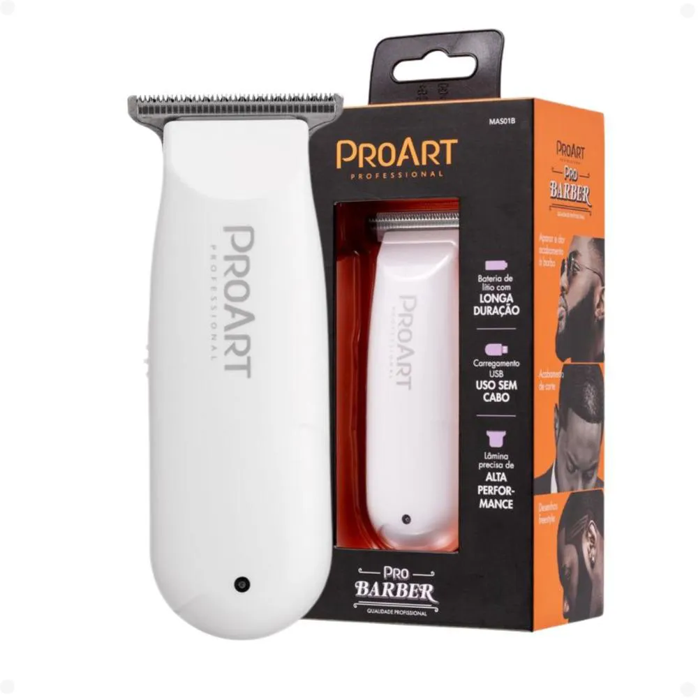 Máquina de Acabamento Proart Probarber Branca Mas01b — | Farmácia Resyla