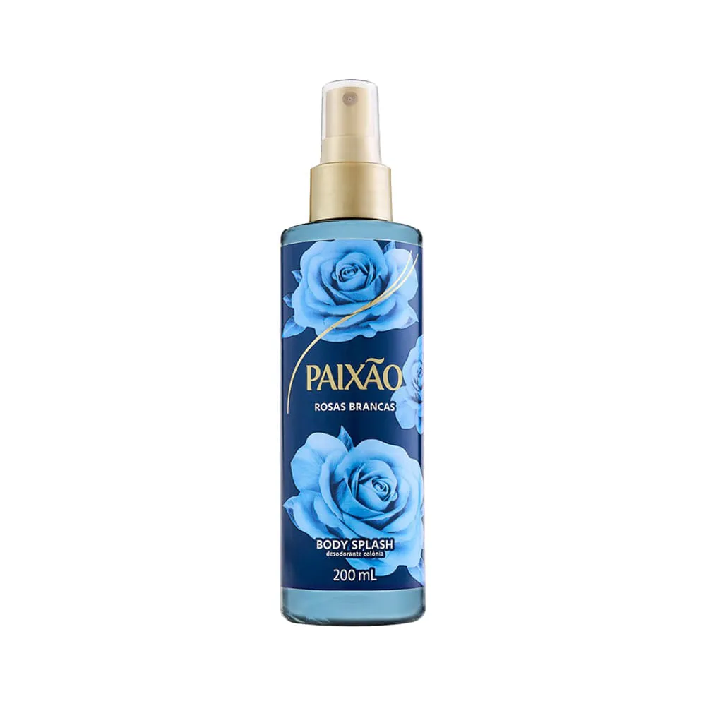 Body Splash Paixao Rosas Brancas 200ml — | Farmácia Resyla