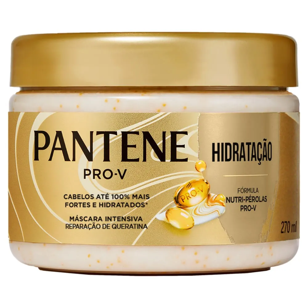 Máscara Intensiva Pantene Hidratação 270ml — Pantene | Farmácia Resyla