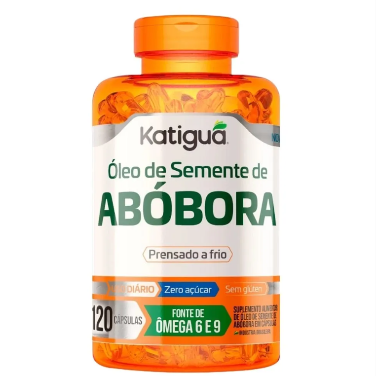 Óleo de Semente de Abobora 1000mg Katiguá 120 Cápsulas — | Farmácia Resyla