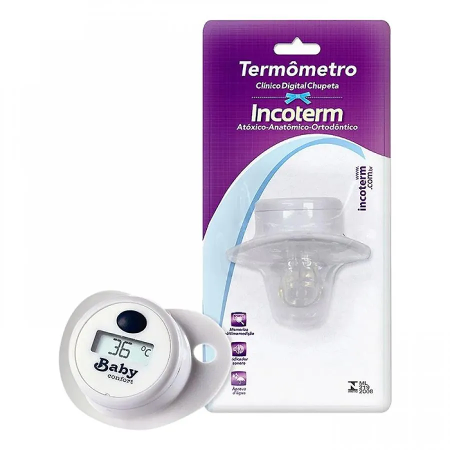 Termometro Clinico Digital Incoterm Baby Confort — | Farmácia Resyla