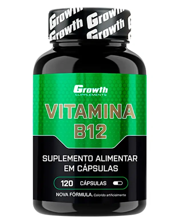 Vitamina B12 com 120 cápsulas — | Farmácia Resyla