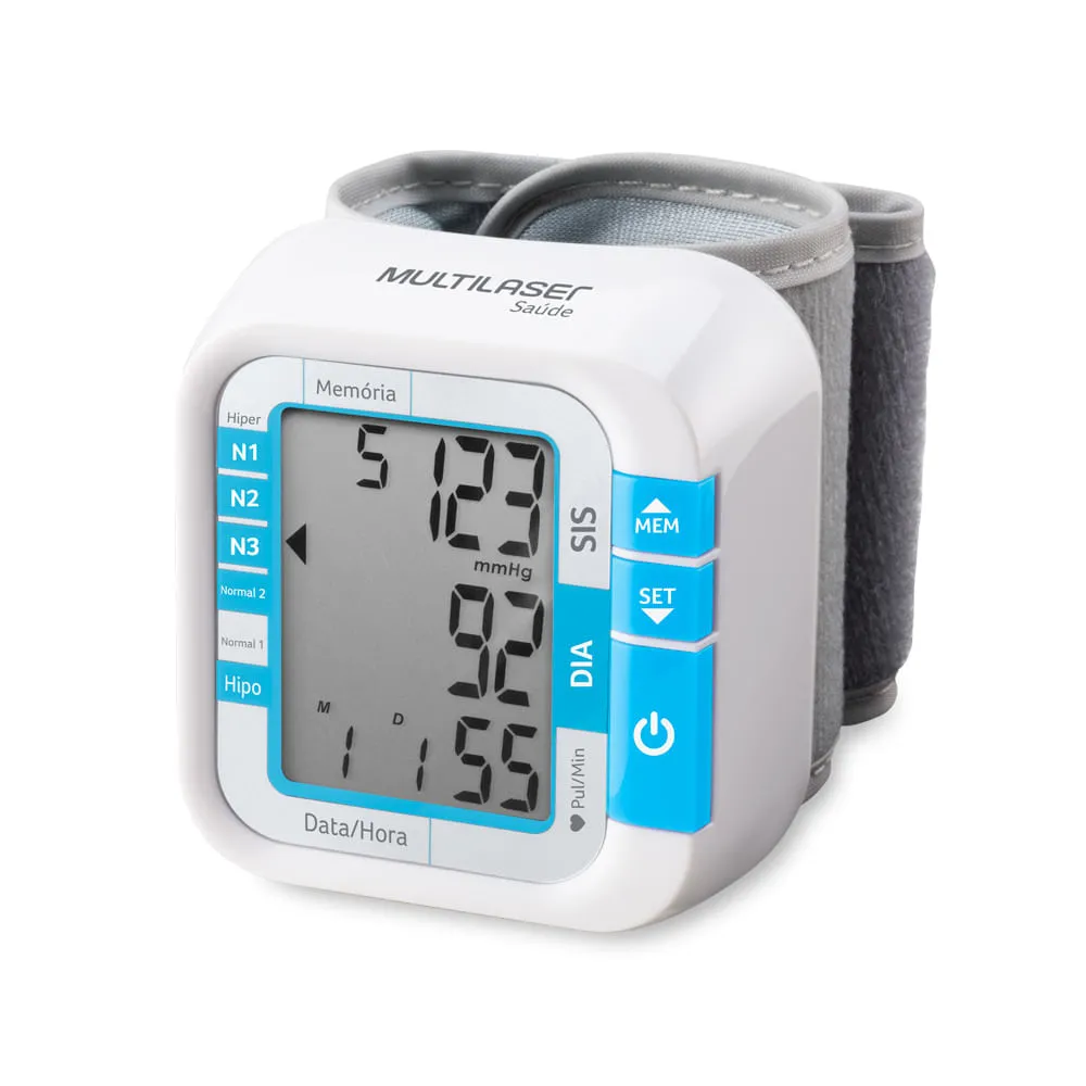 Aparelho Multilaser Pressao Digital Pulso Hc20 — Multilaser | Farmácia Resyla