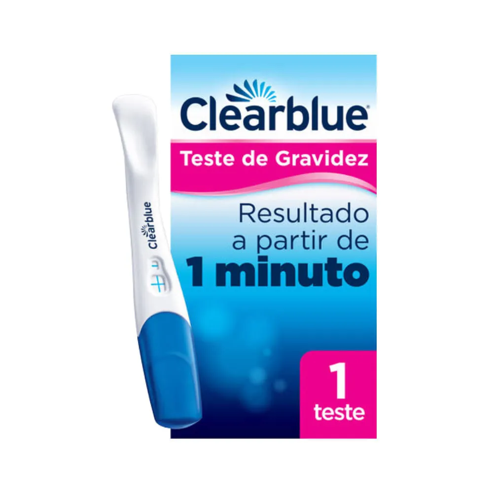 Teste De Gravidez Clearblue Plus Deteccao Rapida Teste Rápido — | Farmácia Resyla