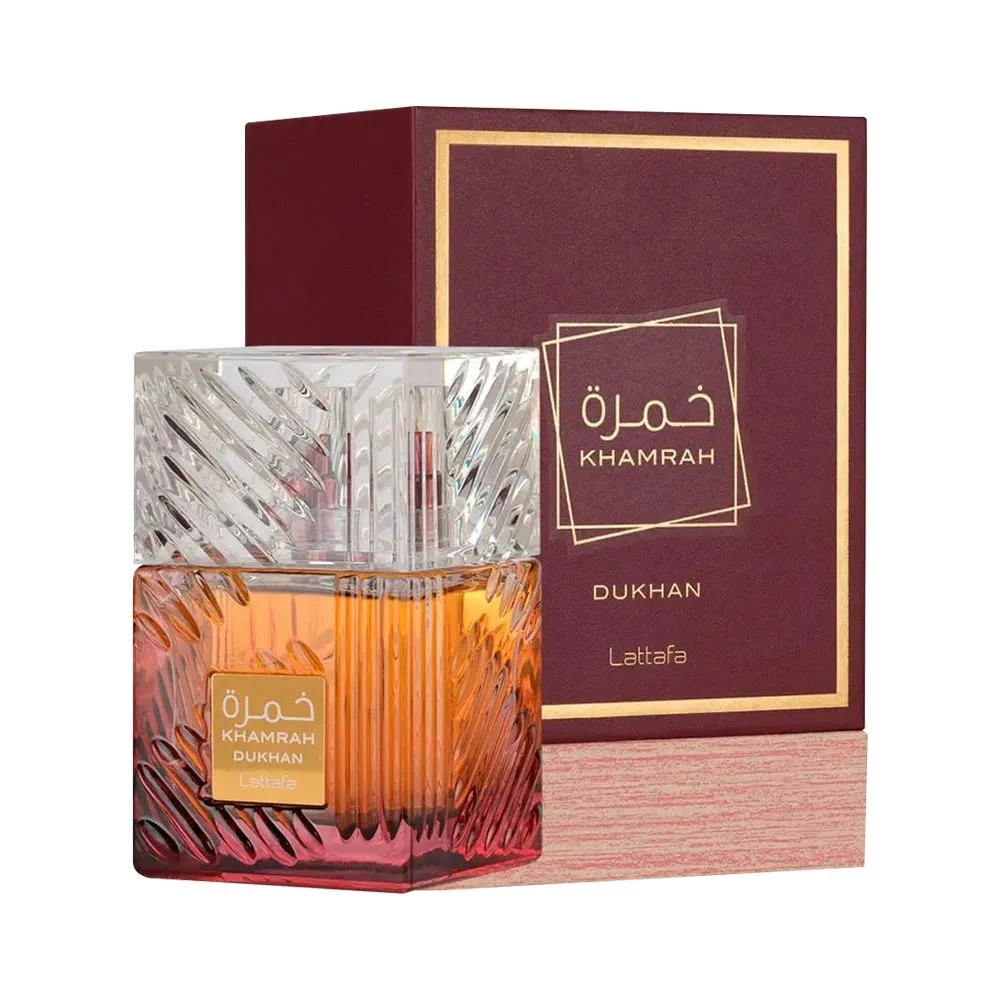 Perfume Masculino Lattafa Khamrah Dukh Edp 100ml — | Farmácia Resyla
