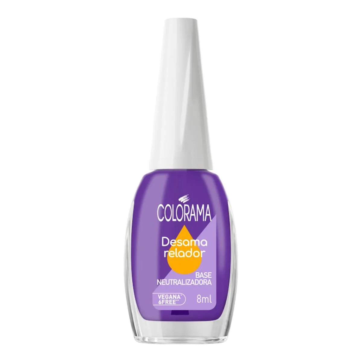 Esmalte Base Neutralizadora Colorama Salva Unhas Desamarelador 8ml — Colorama | Farmácia Resyla