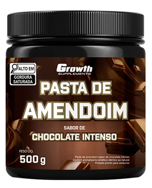 Pasta De Amendoim Sabor Chocolate Intenso 500g — | Farmácia Resyla