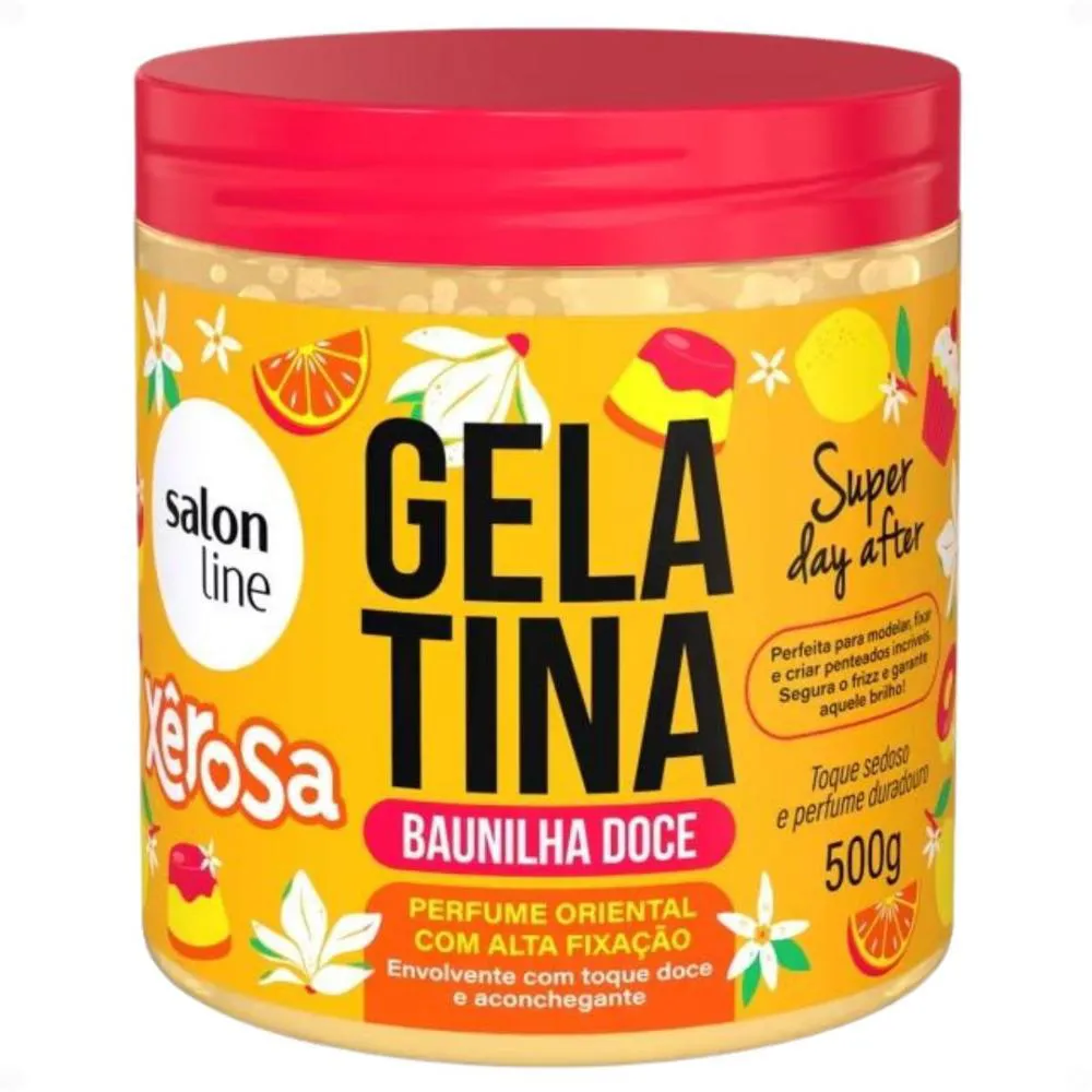 Gelatina Capilar Salon Line Xêrosa Baunilha Doce 500g — Salon Line | Farmácia Resyla