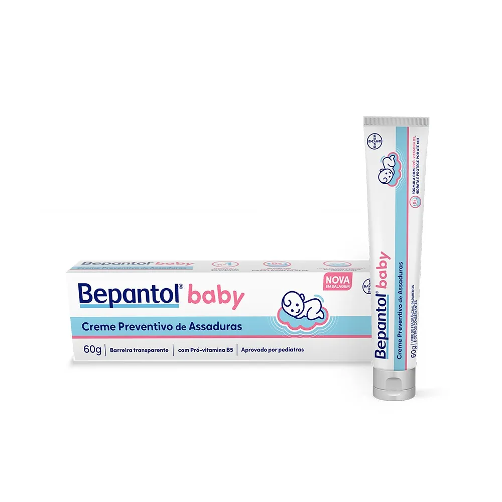 Creme Preventivo De Assaduras Para Bebês Bepantol Baby 60g — Bepantol | Farmácia Resyla