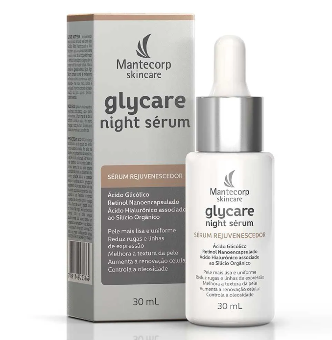 Sérum Glycare Night Mantecorp 30ml — Mantecorp | Farmácia Resyla