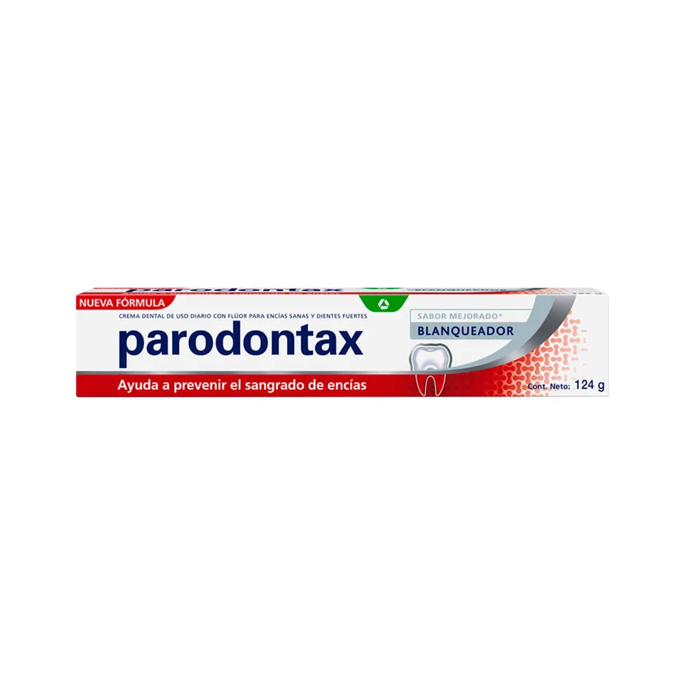 Creme Dental Parodontax Branqueador 124gr — | Farmácia Resyla