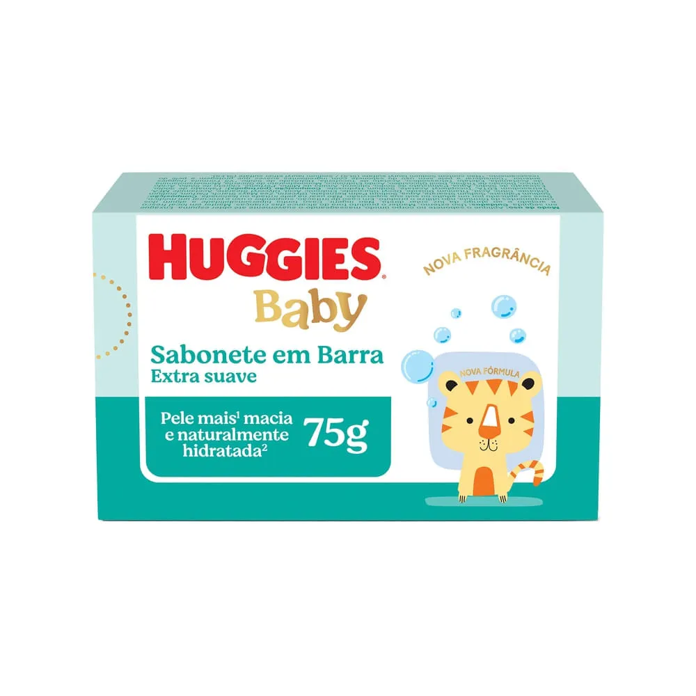 Sabonete Huggies Extra Suave 75g — Huggies | Farmácia Resyla