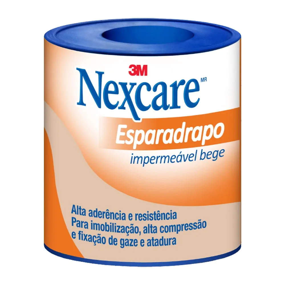 Esparadrapo 3m Nexcare 50mmx3m Impermeavel Bege — | Farmácia Resyla