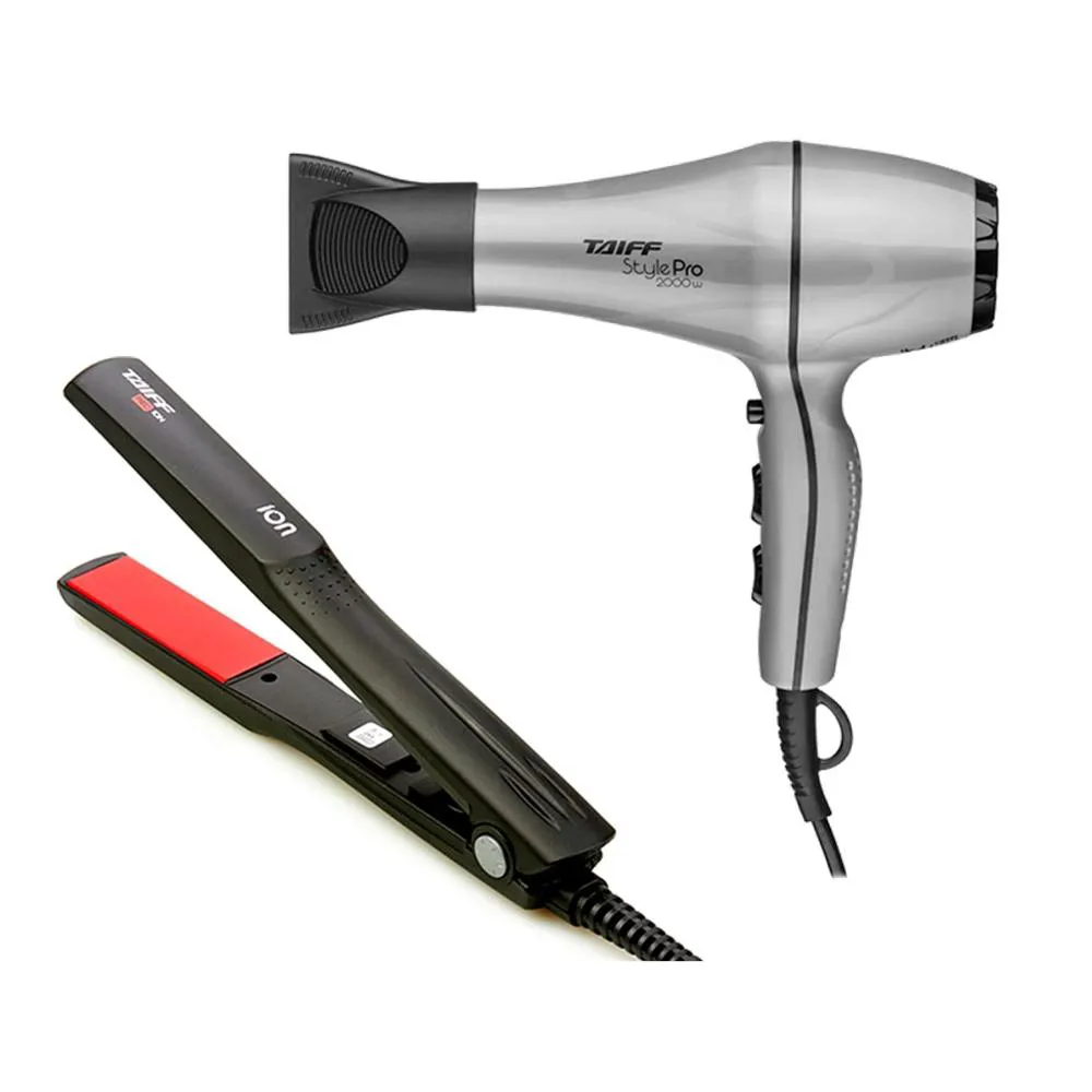 Taiff Secador Style Pro 2000w 110v+chapinha Elegance Red Ion 200° Bivolt — Taiff | Farmácia Resyla
