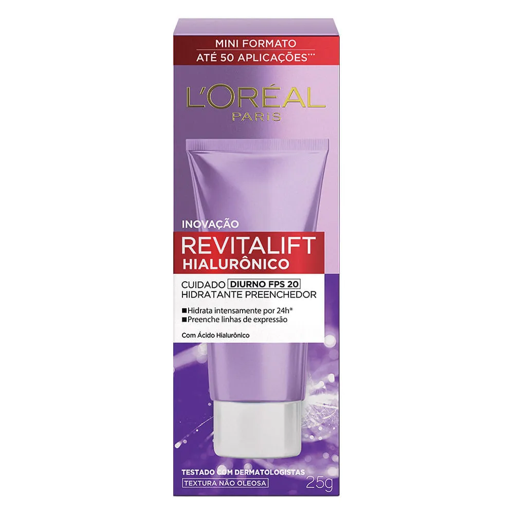Loreal Revitalift Hialuronico 25ml Fps20 Diurno Fps20 — | Farmácia Resyla