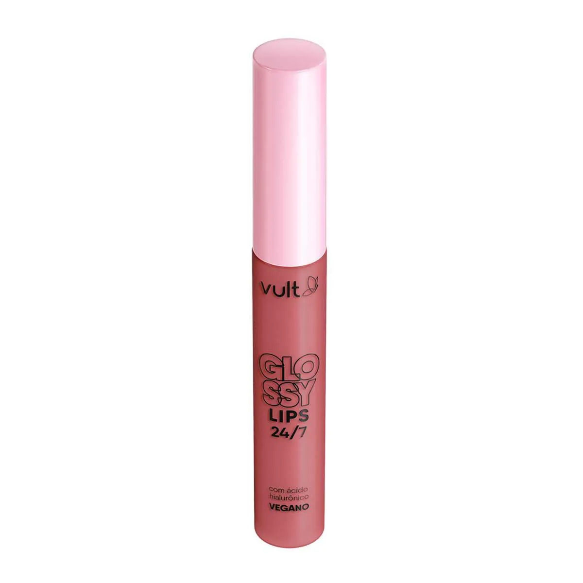Gloss Labial Vult Glossy Lips 24/7 5,2ml - Rosa — Vult | Farmácia Resyla