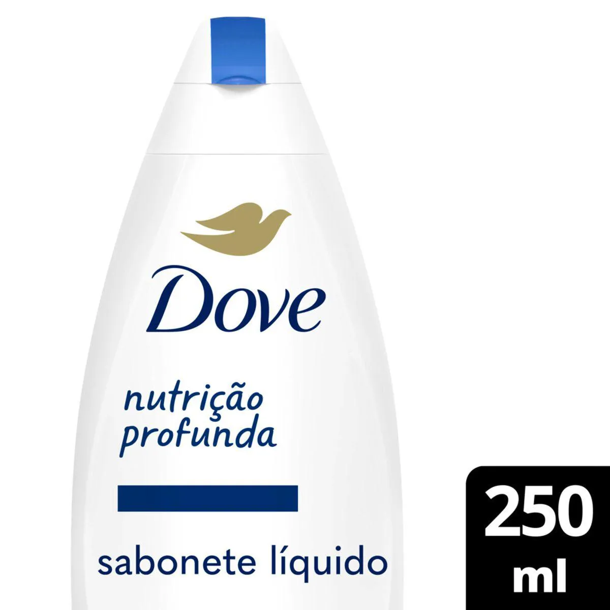 Sabonete Líquido Corporal Dove Nutrição Profunda com 250ml — Dove | Farmácia Resyla