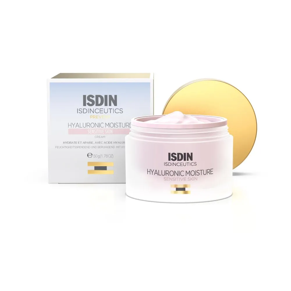 Isdin Hyaluronic Moisture Sensitive Skin Creme 50gr — Isdin | Farmácia Resyla