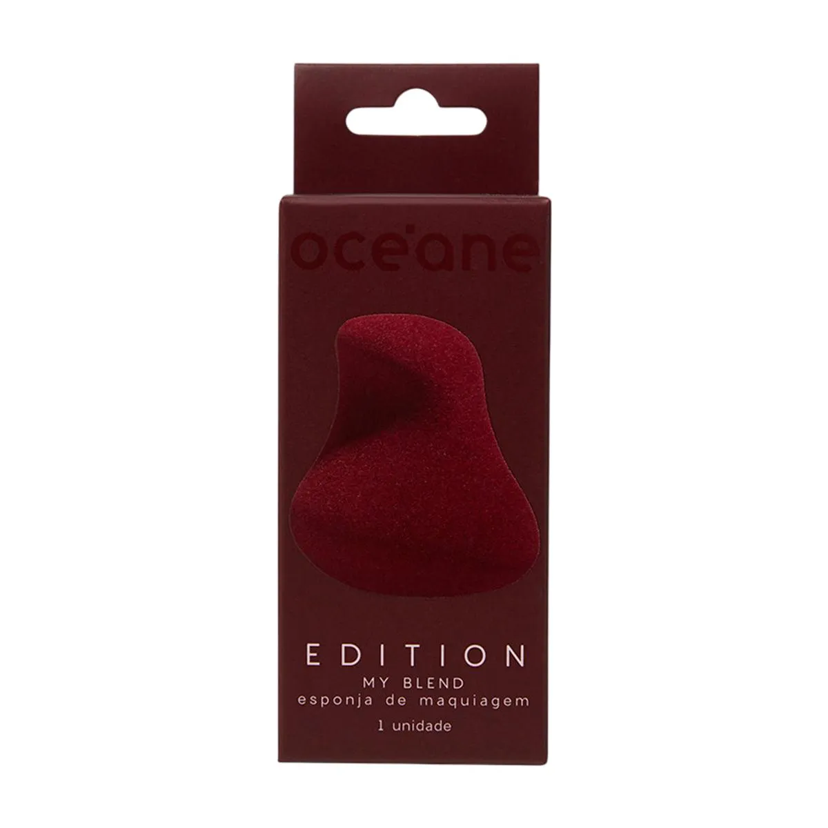 Esponja de Maquiagem My Blend Océane Vinho 1 unidade — Océane | Farmácia Resyla
