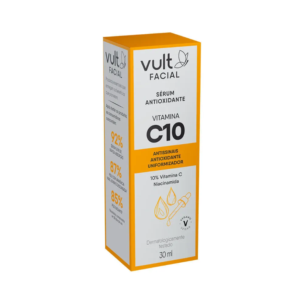 Serum Vult Facial Vitamina C10 30ml — Vult | Farmácia Resyla