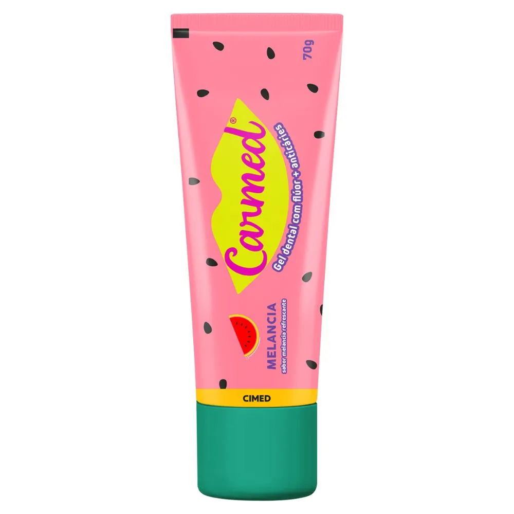 Gel Dental Carmed Melancia 70gr — | Farmácia Resyla