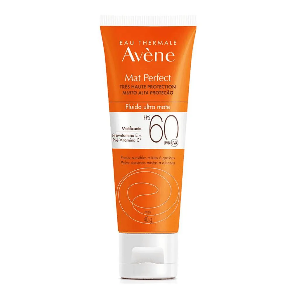 Eau Thermale Avène Mat Perfect Fluido Sem Cor Fps60 40G — Avène | Farmácia Resyla