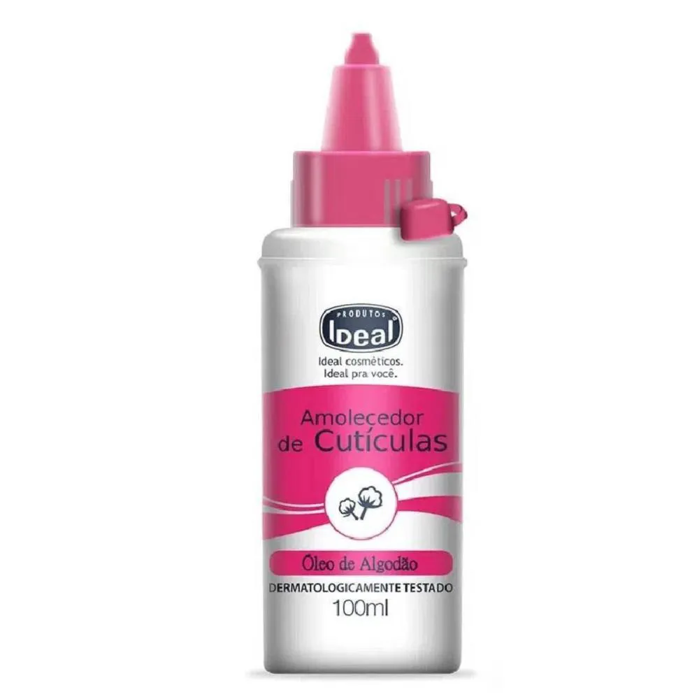 Amolecedor de Cutículas Ideal Óleo de Algodão 100ml — | Farmácia Resyla
