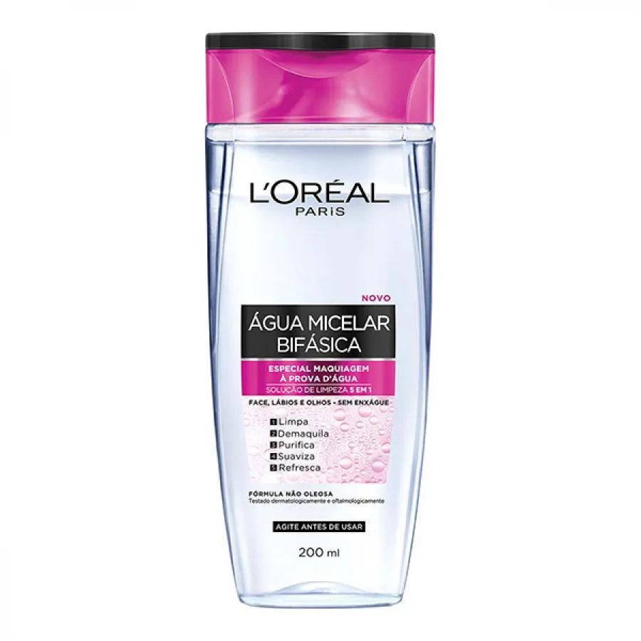 Água Micelar Loréal Bifásica 200ml — | Farmácia Resyla