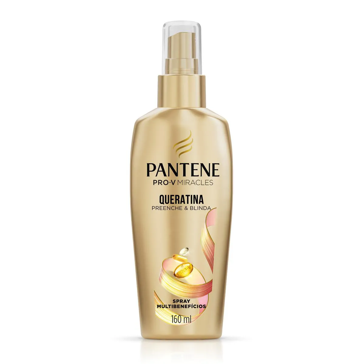 Spray Multibenefícios Pantene Miracles Queratina 160ml — Pantene | Farmácia Resyla