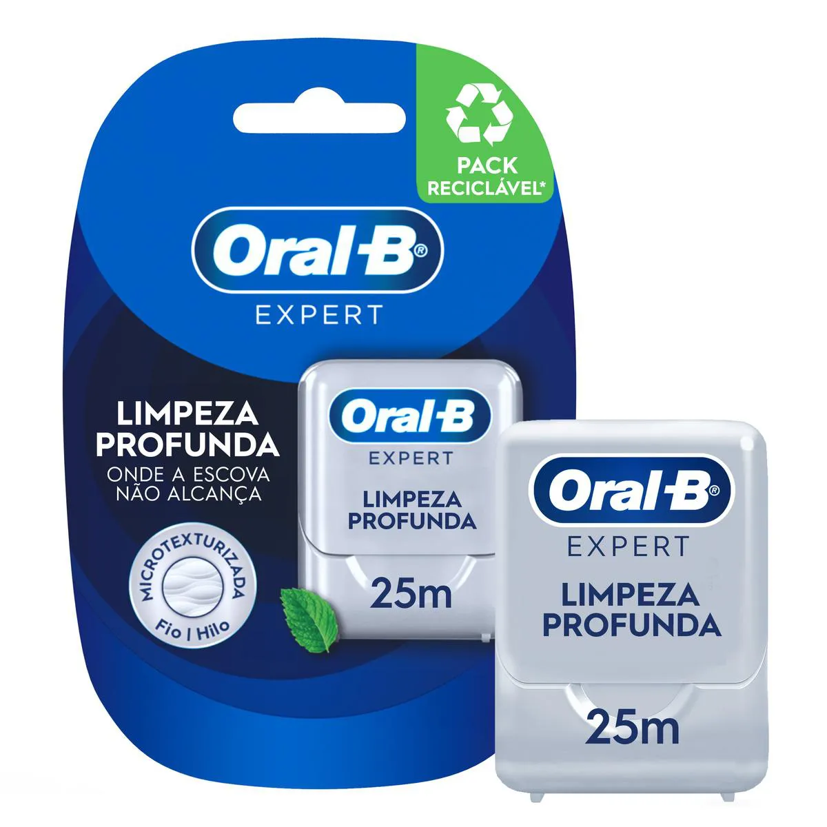 Fio Dental Oral-B Expert Limpeza Profunda Sabor Menta 25m — Oral-B | Farmácia Resyla