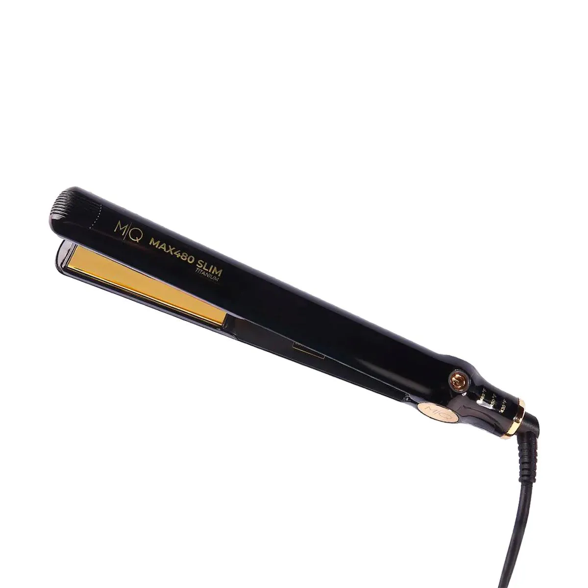 Mq Professional Max480 Slim Titanium - Chapinha de Cabelo Preta — | Farmácia Resyla