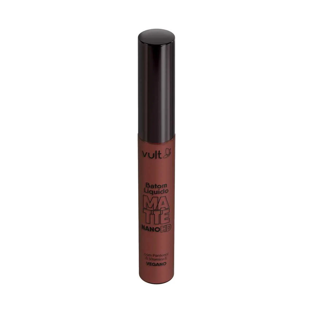 Batom Líquido Matte Vult Nano HD Castanho Escuro 5ml — Vult | Farmácia Resyla