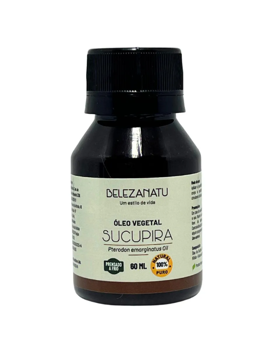 Óleo Vegetal Sucupira 60Ml Belezanatu 100% Puro — | Farmácia Resyla