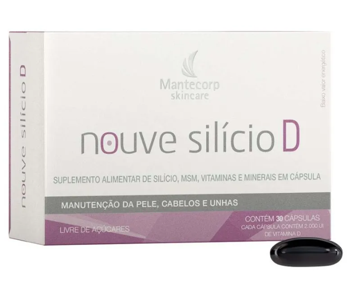 Nouve Silício D Mantecorp 30 Cápsulas — Mantecorp | Farmácia Resyla