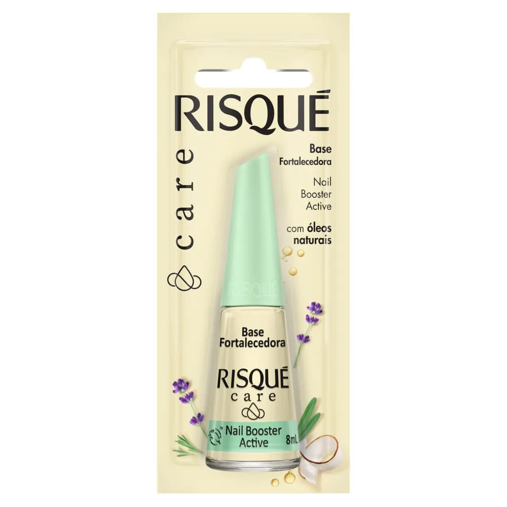Esmalte Risqué Care Base Fortalecedora 8ml — Risqué | Farmácia Resyla