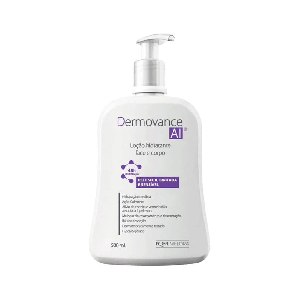 Loção Hidratante Corporal Dermovance Ai Pele Atópica 500ml — | Farmácia Resyla