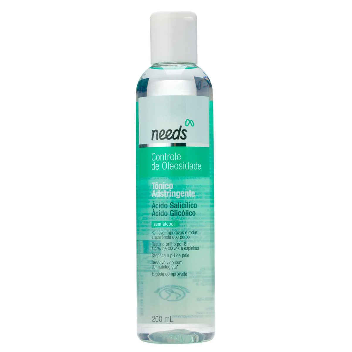 Tônico Adstringente Needs Controle de Oleosidade 200ml — Needs | Farmácia Resyla