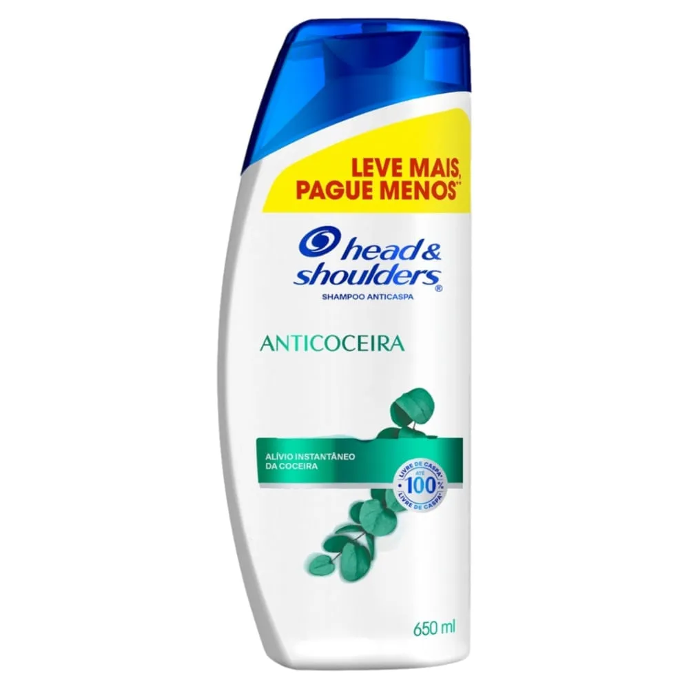 Shampoo Head Shoulders Anticoceira 650ml — | Farmácia Resyla
