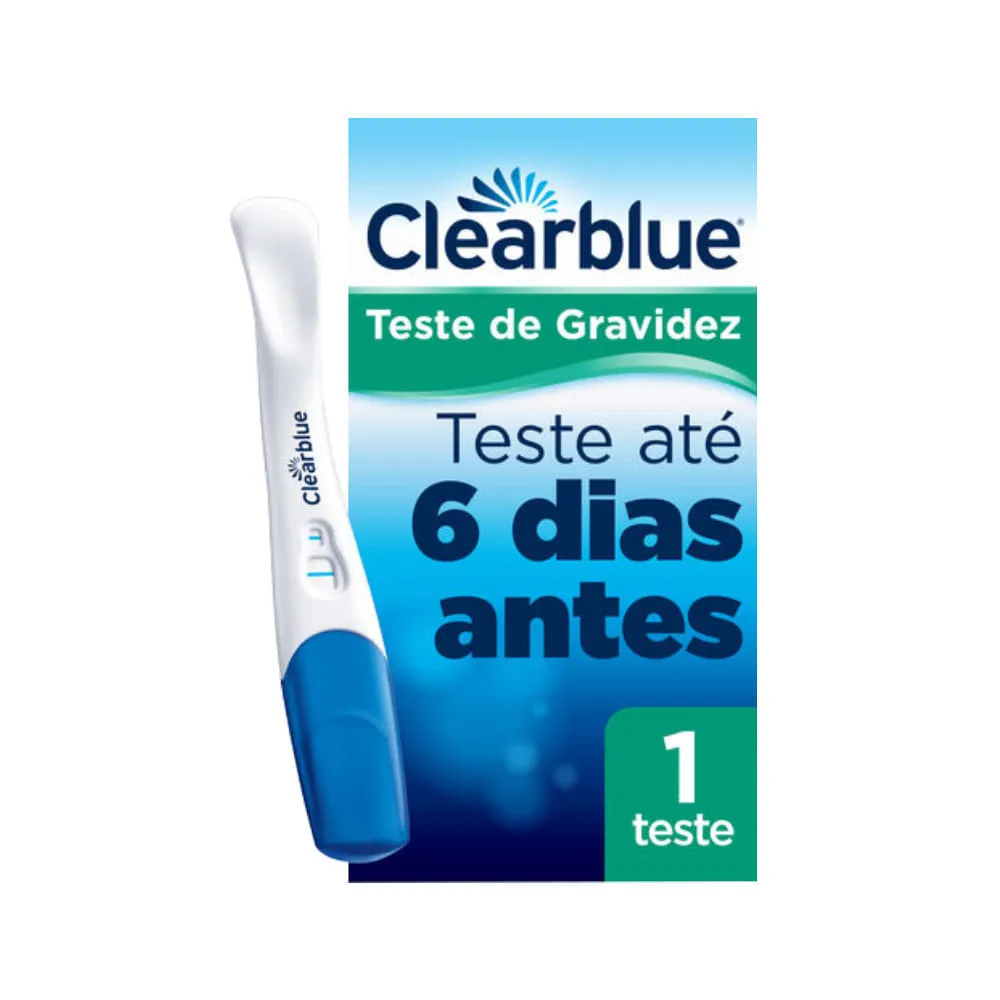 Teste De Gravidez Clearblue Saiba Antes Teste Rápido — | Farmácia Resyla