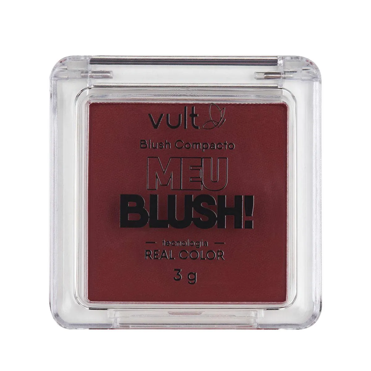 Blush Compacto Vult Meu Blush 3g - Vinho Matte — Vult | Farmácia Resyla